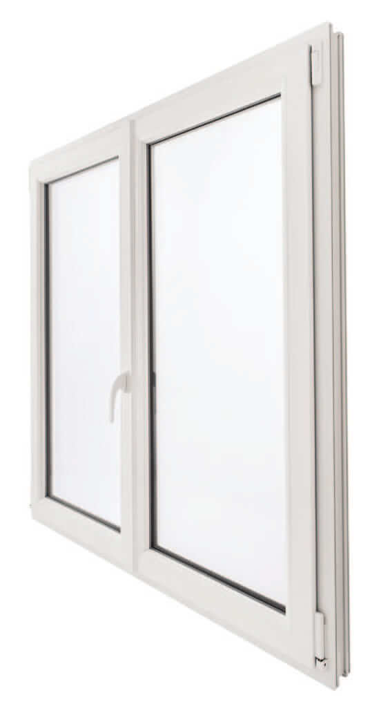 Porte-fenêtre PVC haut de gamme classique Séréna sur mesure à Rochefort - Vue 1